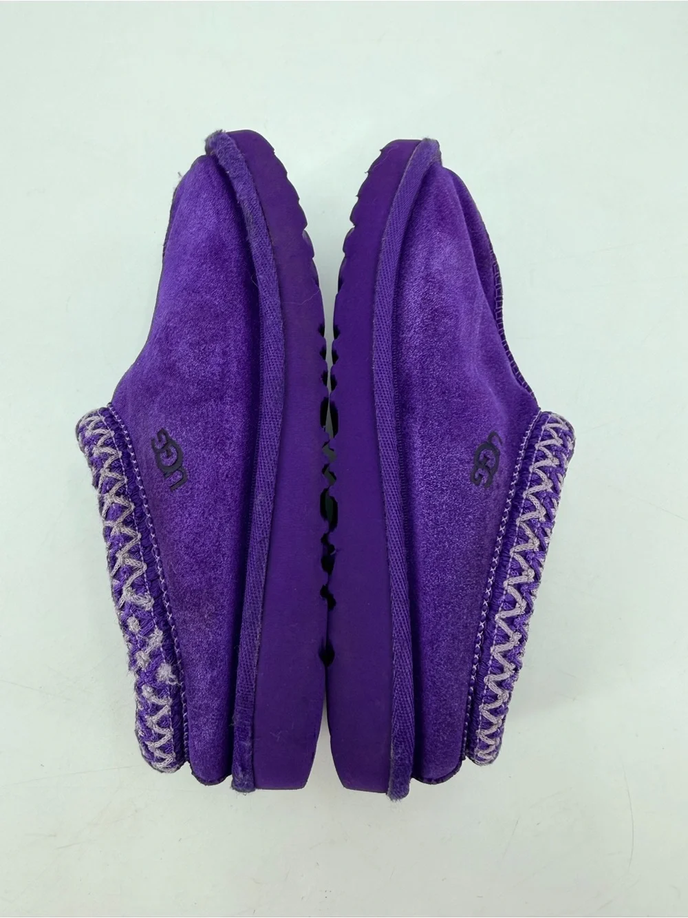 Ugg Kids Purple Slip On Slippers Shoes Girls 13